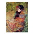 thumbnail image 2 of Posterazzi BALXIR39675LARGE Portrait of Mlle C. Lydia Cassatt 1880 Poster Print by Mary Cassatt - 24 x 36 in. - Large, 2 of 4