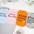 thumbnail image 7 of Dog Shirt for Small Dogs Sayings Design Happy Father's Day, 7 of 7