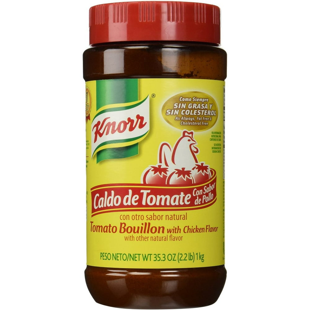 6 PACKS Knorr Caldo De Tomate Mexican Tomato and Chicken Bouillon, 35