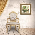 thumbnail image 3 of Cusson, Marie-Elaine 20x20 Gold Ornate Wood Framed with Double Matting Museum Art Print Titled - Tropical Lush Garden square I, 3 of 4