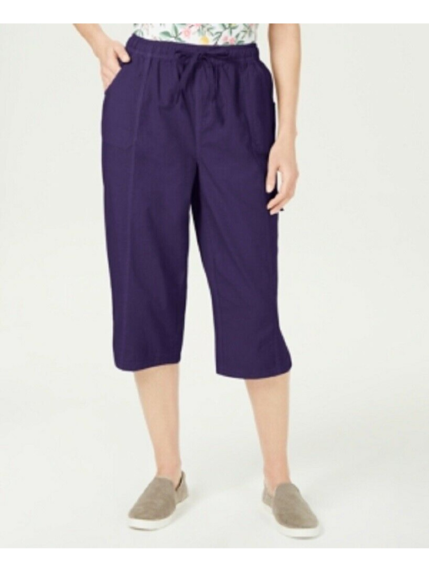 Karen Scott Womens Capris - Walmart.com