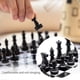 thumbnail image 3 of Jeu D'échec Deluxe Pliable, Echiquier Magnetique avec Echecs, Echecs Magnétique Noir et Blanc pour Enfants et Adultes, 3 of 5
