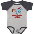 thumbnail image 3 of Inktastic Born to Run Wild- Galloping Horse Boys or Girls Baby Bodysuit, 3 of 5
