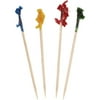 Way to celebrate frilled toothpicks, multi-color, 750ct (Pack of 2, 1500ct total)