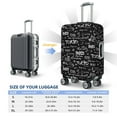 thumbnail image 6 of Haiem Travel The World Luggage Cover,Durable, Washable Suitcase Protector With Anti-Scratch Technology - Keep Your Luggage Looking New Large, 6 of 9