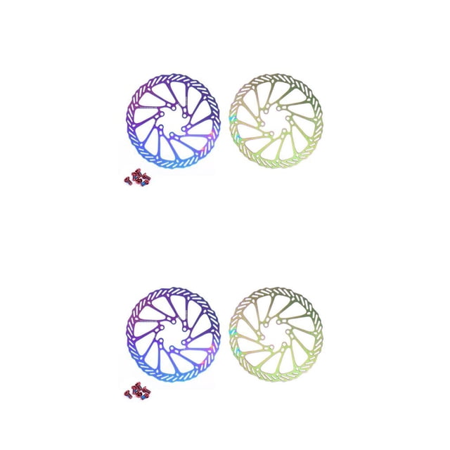 Greeniant Freno de disco de bicicleta, piezas ligeras para ciclismo, resistente al desgaste, Kit de rotores de actividad exterior de Metal resistente para Type4 NO4 Greeniant CBP489369