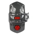 thumbnail image 2 of Universal Motorcycle Rear Wheel Mudguard - Carbon Fiber Style Splash Guard for Refitting, 2 of 8