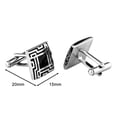 thumbnail image 4 of Gemelos para Hombre Strade Fareast Limited Joyería de Metal Camisa a la Moda, 4 of 8