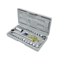 thumbnail image 1 of Juego De Dados Adir 40 Piezas Con Matraca Autocle Estuche Gris, 1 of 3