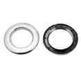 thumbnail image 3 of Unique Bargains Curtain Grommets Plastic 1.5 Inch Inner Dia Silver Tone 12 Pcs, 3 of 5