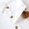 thumbnail image 6 of lnmuld Baby Boy Suspender Outfit Set Gentleman Romper with Bow Tie Short Sleeve Bodysuit and Shorts for Wedding Birthday Party formal Wear Size:6-9 Months, 6 of 7