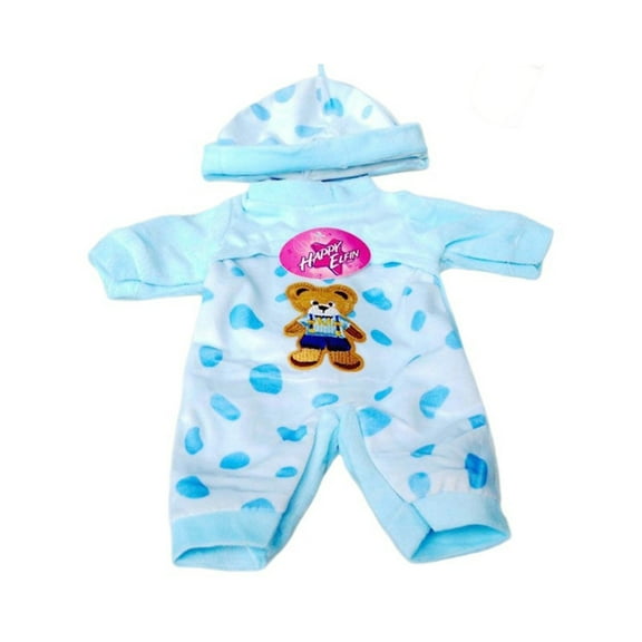 FastXmas 18" Reborn Baby Doll Clothes Accessories, Kids Playhouses Doll Clothing, Realistic Newborn Dolls Baby Girl Clothes Pretend Toys Doll Outfits and Accessories