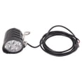 thumbnail image 2 of Luz delantera para bicicleta eléctrica, luz delantera para bicicleta eléctrica, luz delantera LED para bicicleta de 12 W, luz delantera LED de seguridad para bicicleta, instalación sencilla, 2 of 14