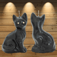 thumbnail image 2 of 5 velas en forma de Gatos (En color negro), un toque especial para adornar tu hogar, 2 of 6