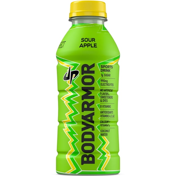 BODYARMOR Lyte Dude Perfect Sour Apple Electrolyte Sports Drink Bottle, 16 fl oz