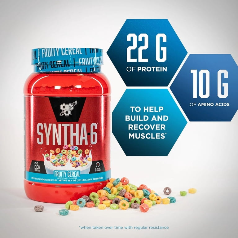 BSN SYNTHA-6 Whey Protein Powder with Micellar Casein Fruity
