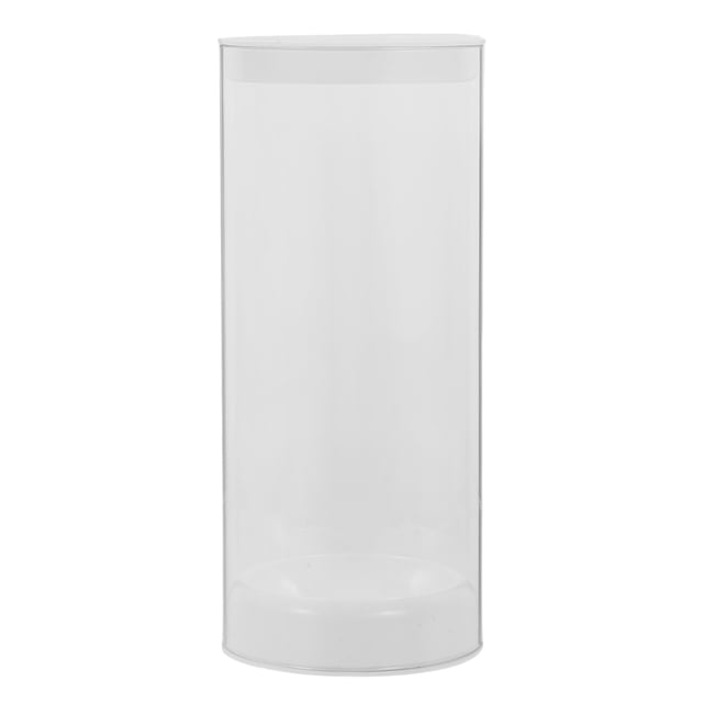 Transparent Badminton Tube Portable Shuttlecock Storage Container Lightweight Plastic Badminton Shuttlecocks Tube For Sports And Gym Use (S)