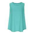 thumbnail image 4 of ZyeKqe Plus Size Tank Tops for Women Casual Sleeveless Scoop Neck Tunic Shirts Summer Workout Athletic Yoga Tee Top, 4 of 8