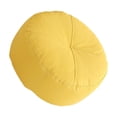 thumbnail image 4 of pitrice Coussin de Sol Rond Coussin de Méditation Chaise pour Enfants pour Studio Kaki Adultes Jaune 40x15cm, 4 of 6