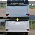 thumbnail image 2 of For Voxy Noah 90 Series 2021 2022 Rear Side Trunk Strip License Plate Frame Cover Trim, 2 of 5