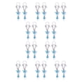 thumbnail image 2 of Minnieouse Piercings falsos Adorno corporal Estilo simple Accesorio de moda Mariposas ajustables Pezones Anillos para mujer Azul Type1 NO1 Minnieouse CBP221328, 2 of 4