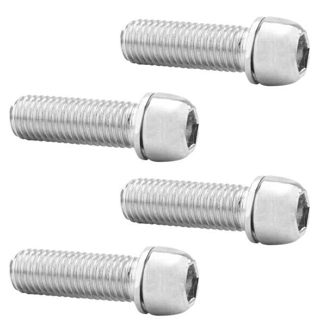 Los tornillos del vástago de la bicicleta 4pcs atan los tornillos de la tuerca Sunnimix Tornillos de la bicicleta