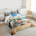 thumbnail image 3 of Feelyou Tropic Pelicans Teen Twin Comforter Sets, Summer Holiday Bedding Set, 2-Piece, 3 of 8