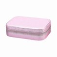 thumbnail image 1 of Jewelry Storage Box Double-layer Pu Jewellery Ring Stud Earrings Display Holders Case, 1 of 3