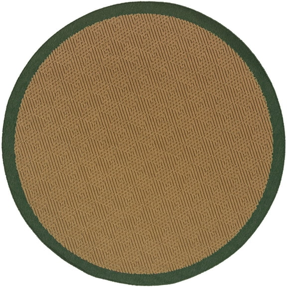 "Darya Home Freda Collection Outdoor Border Outdoor 8 x 8"