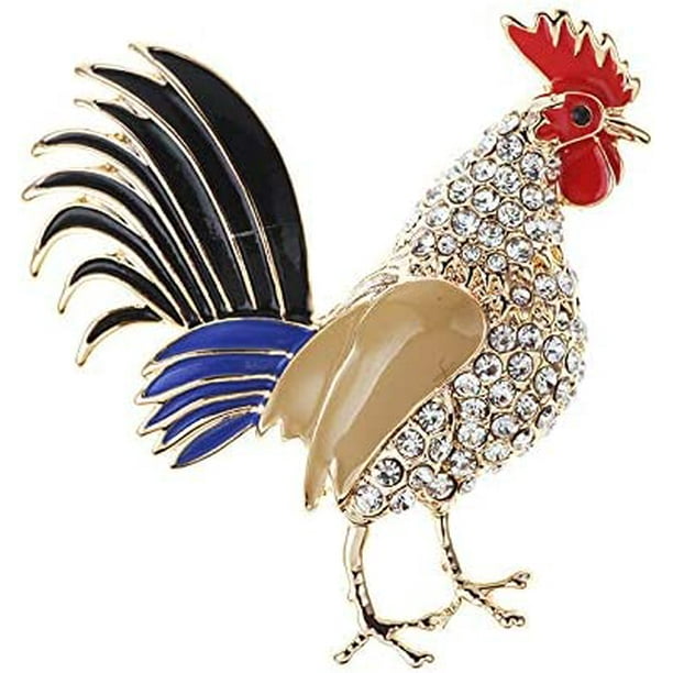 Chicken brooch best sale