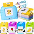 thumbnail image 2 of Tarjetas Flash parlantes, juguetes educativos para edades tempranas, máquina de lectura de aprendizaje preescolar para bebés, niños y niñas, regalo interactivo, 2 of 4