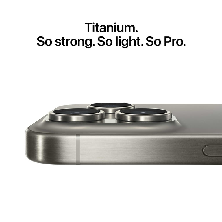 AT&T Apple iPhone 15 Pro Max 256GB White Titanium - Walmart.com