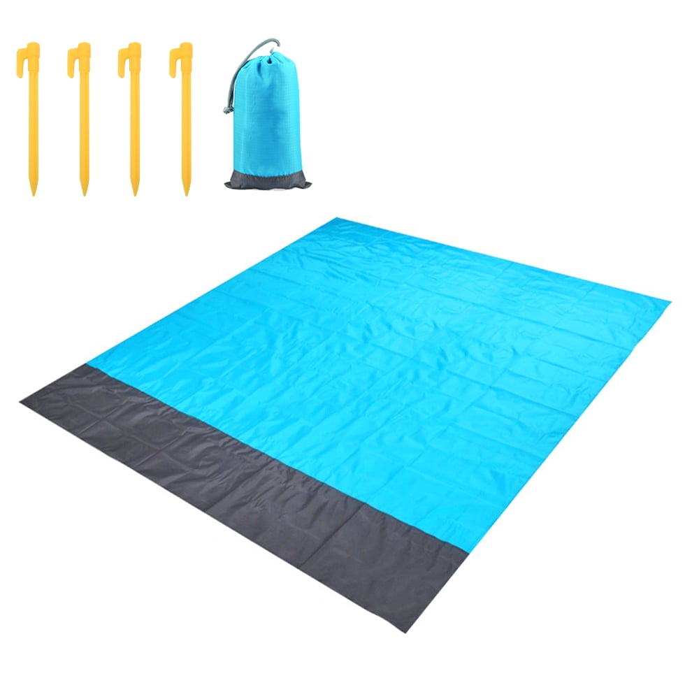 Waterproof Folding Outdoor Picnic Mat Pad Beach Camping Rug Plaid Blanket W2X2 