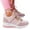 Pink, variant on Oyedens Platform Wedge Running Shoes for Women Mesh Walking Tennis Shoes Comfort Gym Travel Work Sneakers