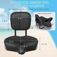 thumbnail image 3 of MOONCOOL Backrest Saddle Bike Seat with Backrest, 13''x11.8" Bicycle Tricycle Saddle Seat with Back Support, Oversize Comfort Saddle with Back Rest, 3 of 7