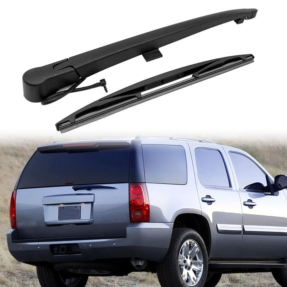 Replacement of 2007-2013 car rear windshield wiper arm with blade assembly 15277756 for Cadillac Escalade GMC Yukon Chevrolet Tahoe Suburban
