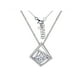 thumbnail image 1 of Collar de Mujer, Plata de Ley 925, 45 cm de largo, joyeria para mujer, regalos para mujer, collares para mujeres, baño de rodio ELLE  R0LB9N0048, 1 of 1