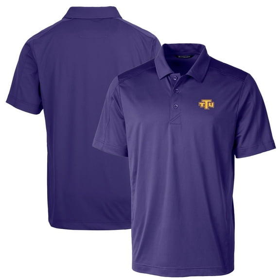 Men's Cutter & Buck Purple Tennessee Tech Golden Eagles Big & Tall Prospect Textured Stretch Polo