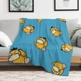 thumbnail image 6 of Pokemon Psyduck Throw Blanket Cute Flannel for Boys Girls Men Women, 6 of 7