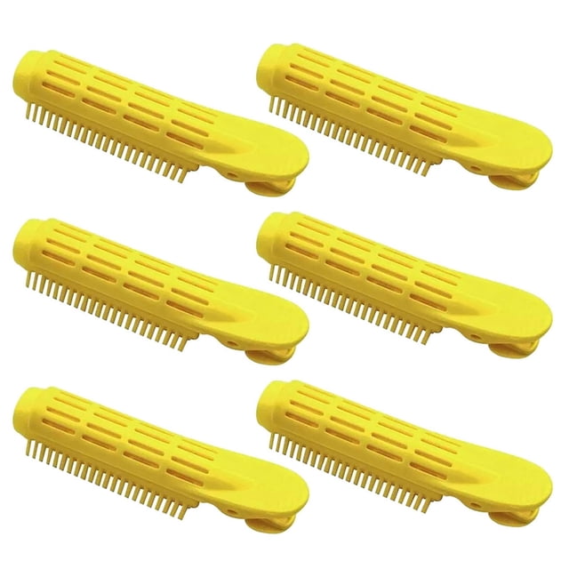 WREESH Franges Fixe Cheveux Naturels Curling Clip Coiffage Artefact Pince à Cheveux 6pcs