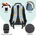 thumbnail image 4 of Aplkyhs Summer Capybara School Backpack for Boys Girls Ages 6-18 Elementary Middle High School Students Large Capacity Lightweight Water Resistant for Daily School, 4 of 7