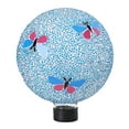 thumbnail image 6 of Gazing Ball,Mosaic Glass Gazing Ball,Colorful Mosaic Garden Sphere: Hand - crafted Glass Ornament for Outdoor Patio and Yard Decoration, 6 of 7