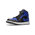 thumbnail image 4 of Jordan MENS Air Jordan 1 Mid "Hyper Royal" 554724 077 from Stadium Goods, 4 of 8