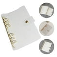 thumbnail image 4 of Miangastore Binder Notebook Shell Transparent Gold 1Set 7.47x5.11x0.79in, 4 of 8
