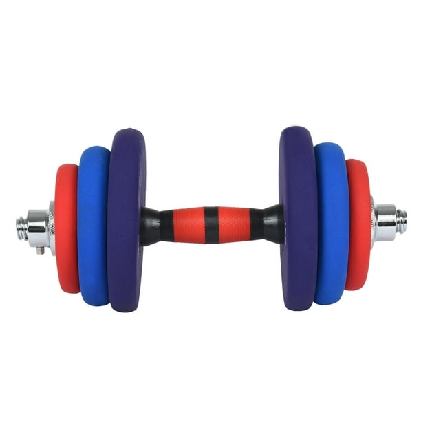 20KG dumbbell adjustable weight dumbbell set, free weight and connecting rod - Walmart.com - Walmart.com