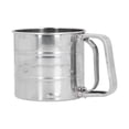 thumbnail image 2 of ESTINK Stainless Steel Flour Sifter,Powdered Sugar Sifter,Stainless Steel Flour Sifter Baking Sugar Sifter Hand Held Sifter For Flour Icing Sugar, 2 of 8