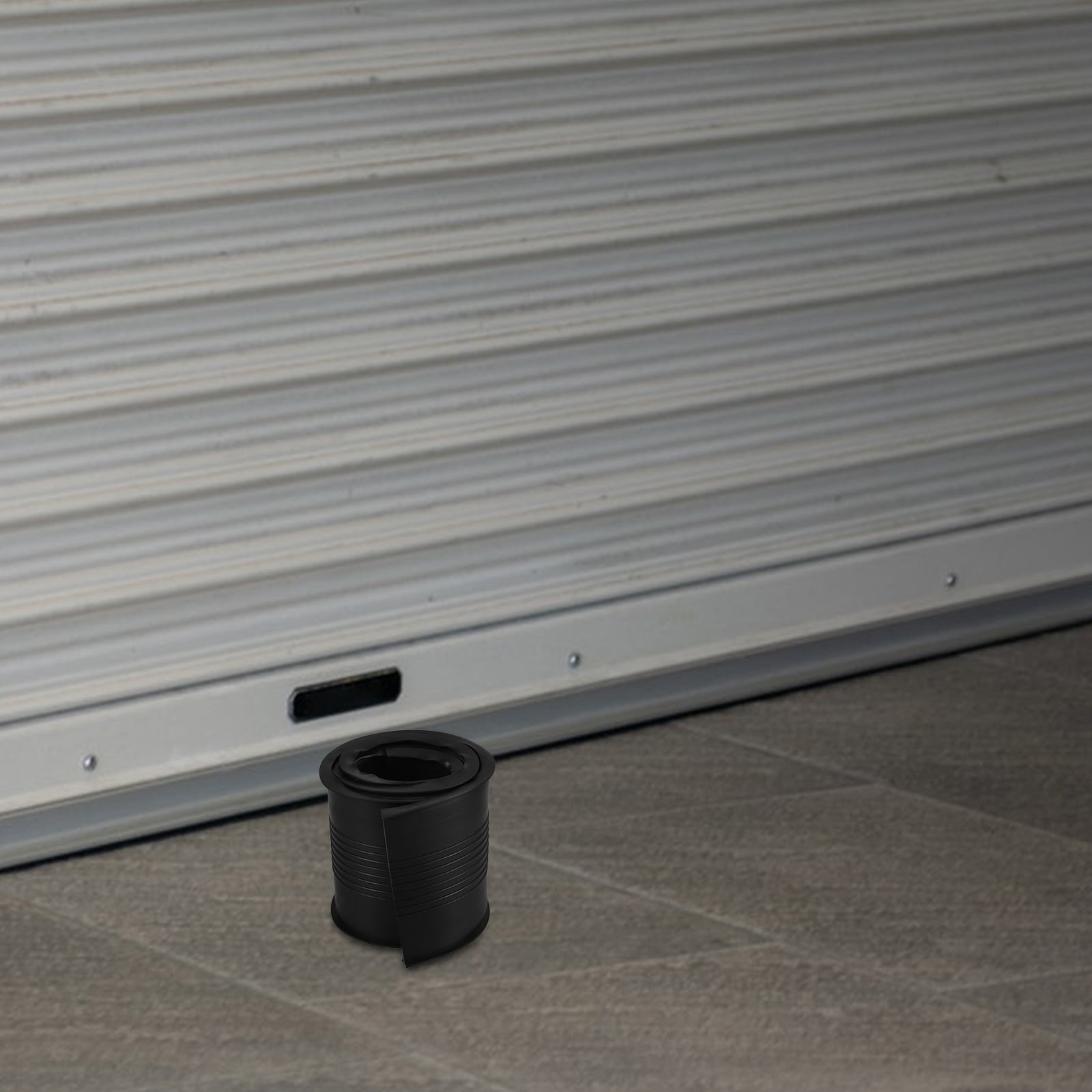 Hemoton 3 Rolls Garage Door Bottom Seal Weather Stripping for Draft on Garage Doors and