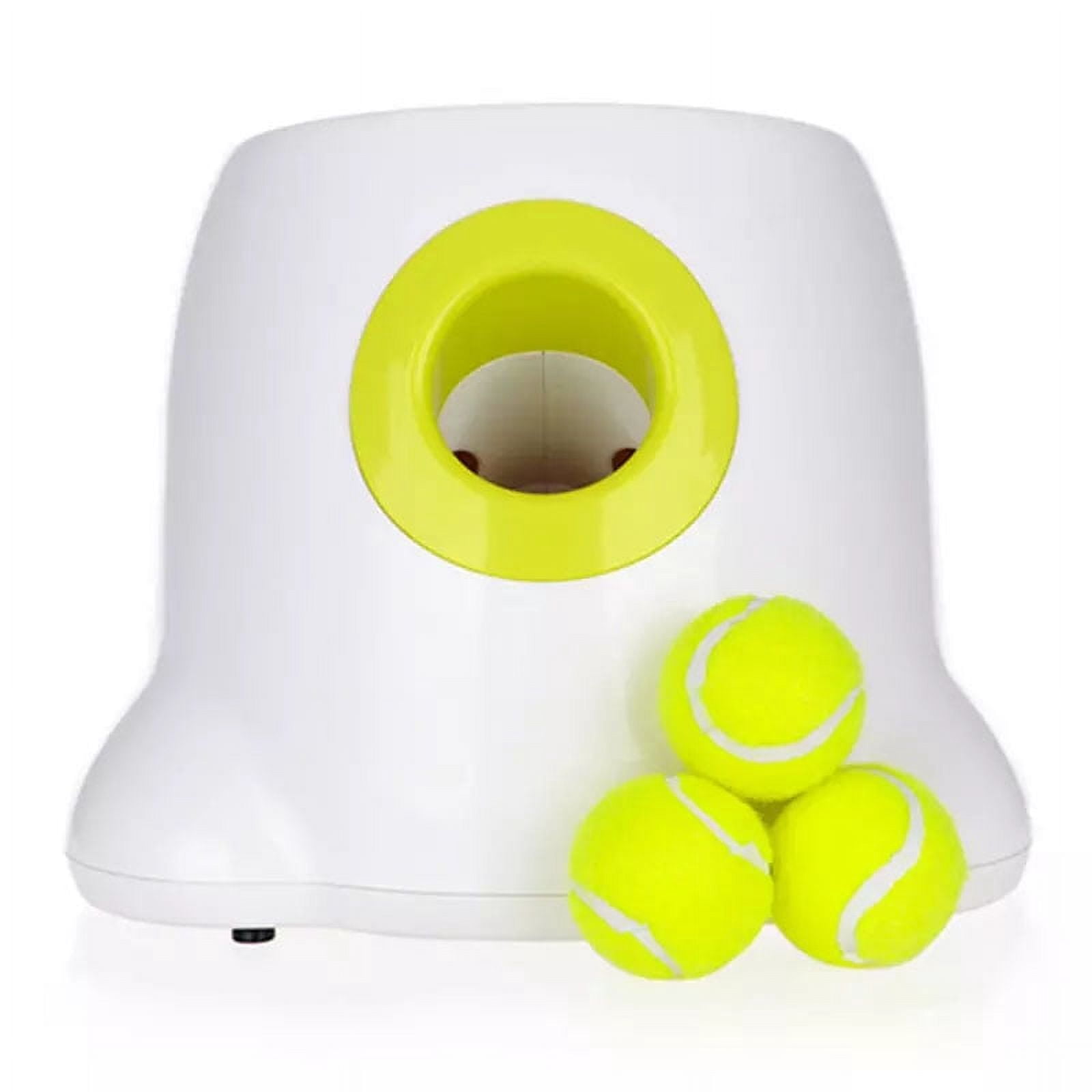 All for Paws Automatic Ball Launcher Dog Toy with Tennis Balls for Active Dogs