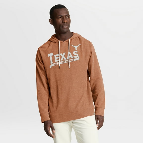 Men's Fanatics Texas Orange Texas Longhorns Hometown Premium Huddle Up Long Sleeve Hoodie T-Shirt