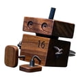 thumbnail image 4 of Ambientador de Madera para Coche con Forma de Robot, Difusor para Rejillas de Ventilación, Adorno de Regalo con Aceite Aromático para Aceites, 4 of 9